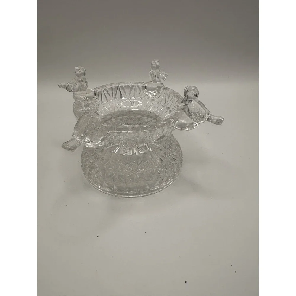 Hofbauer Byrd Crystal Bird Bath 3.5x5.5